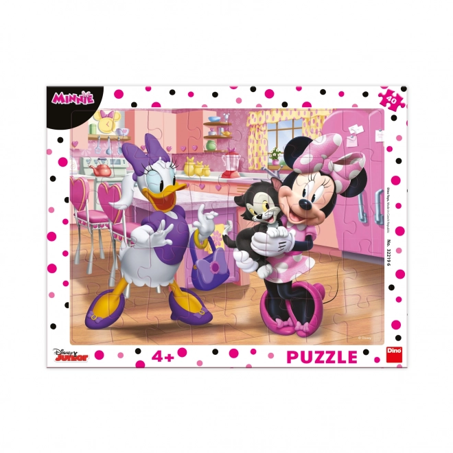 Puzzle Minnie e il suo nuovo animale domestico 40 pezzi