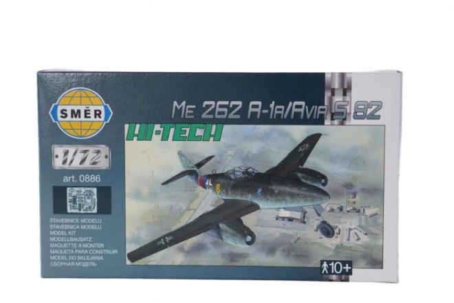 Modello in scala Messerschmitt Me 262 A 1:72