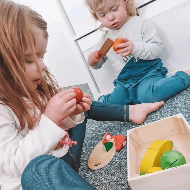 Frutta da Tagliare in Scatola di Bigjigs Toys