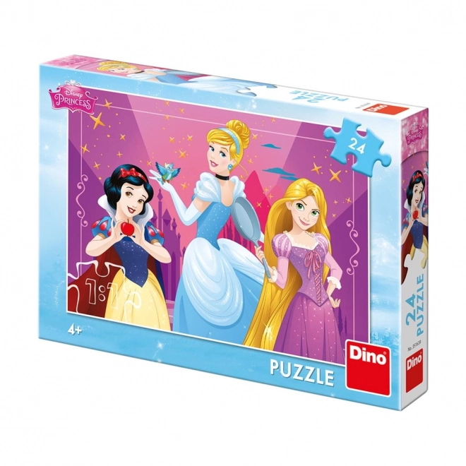 Puzzle Principesse Disney Coraggiose 24 Pezzi