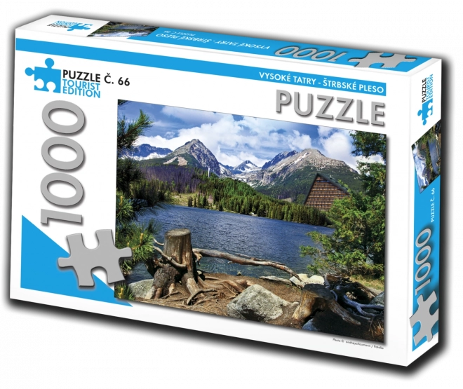 Puzzle Alta Montagna Štrbské Pleso 1000 Pezzi Edizione Turistica