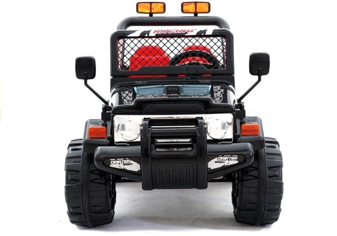 Auto elettrico per bambini Jeep potente nero S618