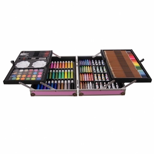 Set da pittura in valigia con unicorno 145 pezzi