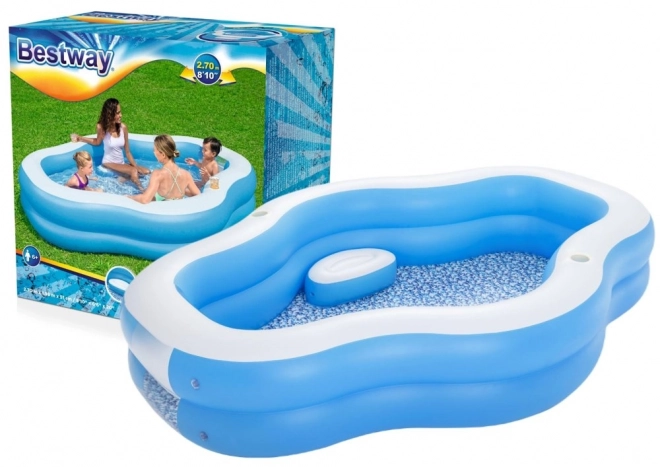 Piscina Gonfiabile Familiare BESTWAY con Finestre e Sedile