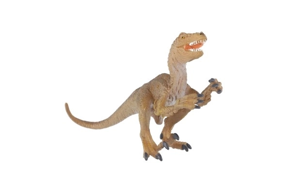 Velociraptor giocattolo in plastica 16cm in sacchetto