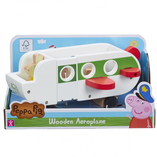 Aereo di legno Peppa Pig