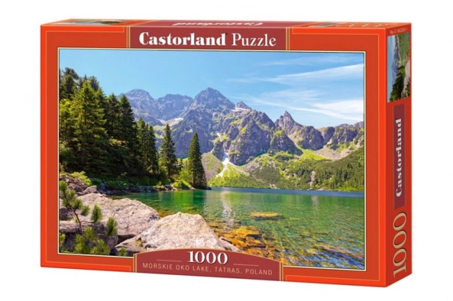 Puzzle 1000 pezzi Morskie Oko Lago, Monti Tatra, Polonia