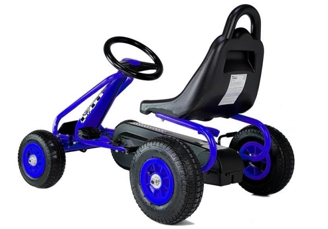 Gokart a pedali per bambini blu