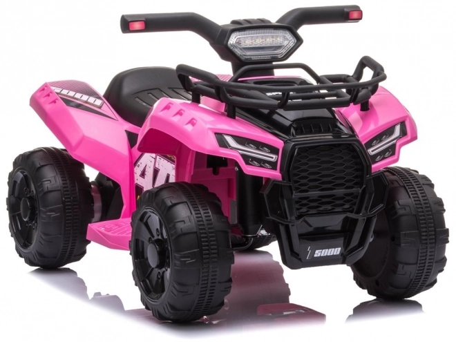 Quad rosa a batteria per bambini