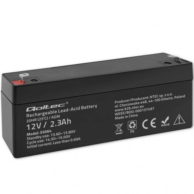 Batteria AGM 12V 2.3Ah