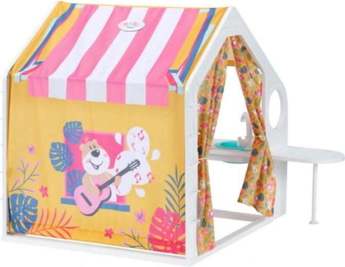 Elementi di glamping realistici