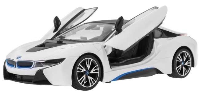 Auto telecomandato BMW i8 bianco in scala 1:14 da RASTAR