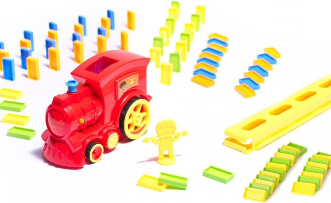 Treno con Domino Giocattolo Interattivo – Rosso