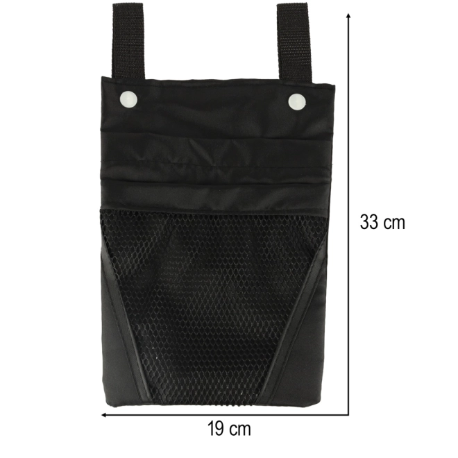 Borsa da bicicletta nera per manubrio