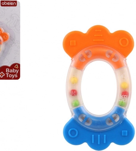 Sonaglio e massaggiagengive ovale plastica silicone