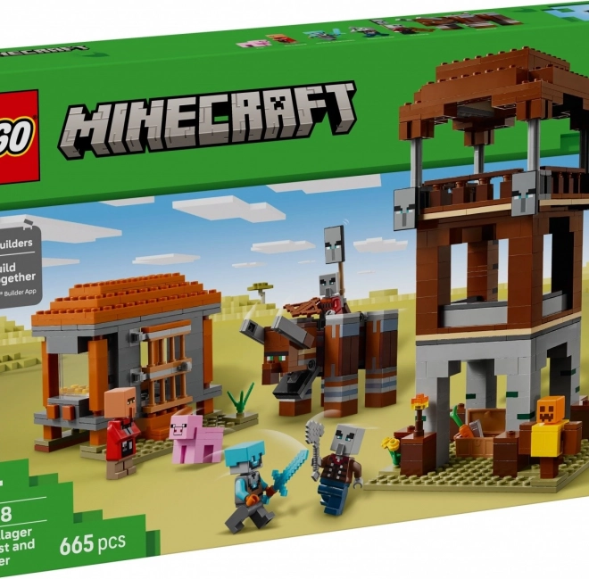 Nascondigli dei predoni e devastatori LEGO Minecraft
