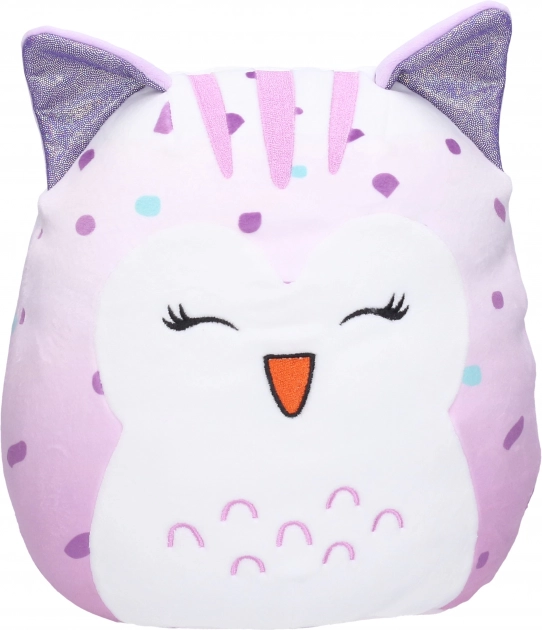 Cuscino in peluche a tema gufo 25 cm