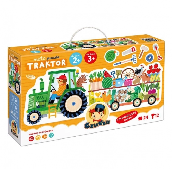 Puzzle Moto Trattore