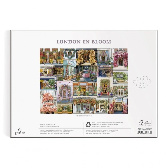 Puzzle Fioritura di Londra 1000 pezzi