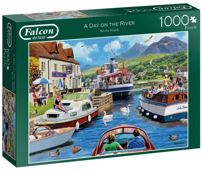 Puzzle Falcon al fiume 1000 pezzi