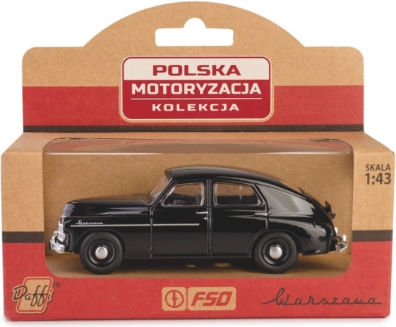 modello in metallo Warszawa M20 1:43 – nero