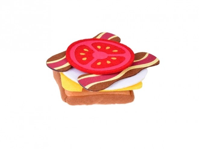 Set giocattolo alimentari pane e verdure "La mia colazione"