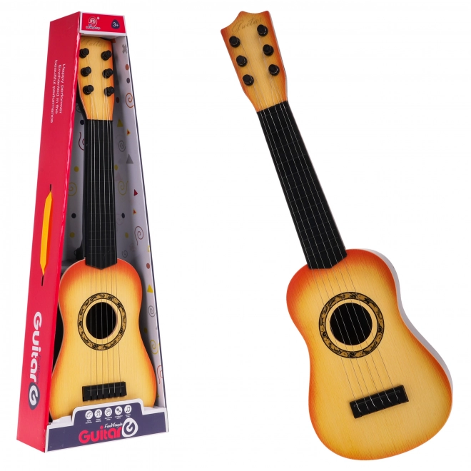 Chitarra classica per bambini color marrone chiaro