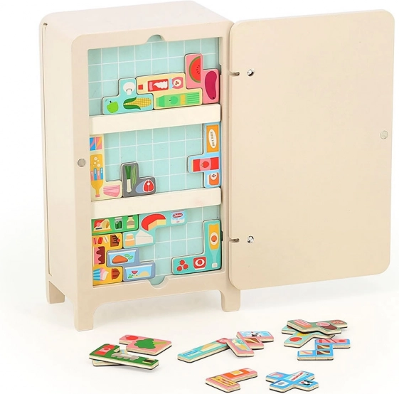 Vilac Gioco magnetico in legno Organizzalo correttamente con design di Ingela P. Arrhenius