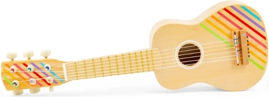 Chitarra per bambini in legno BIGJIGS TOYS con corde in nylon