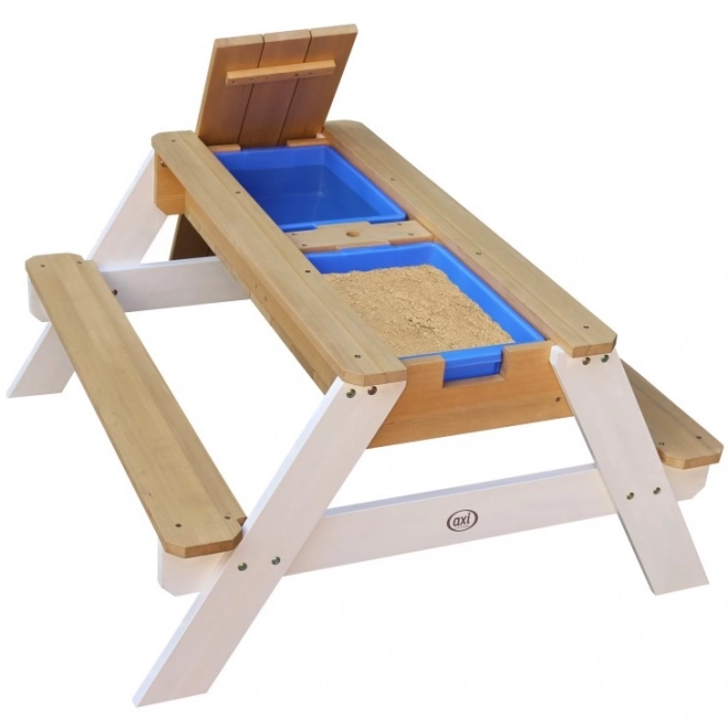 Tavolo da picnic per bambini con ombrellone AXI