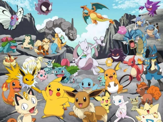 Puzzle Pokémon 1500 pezzi