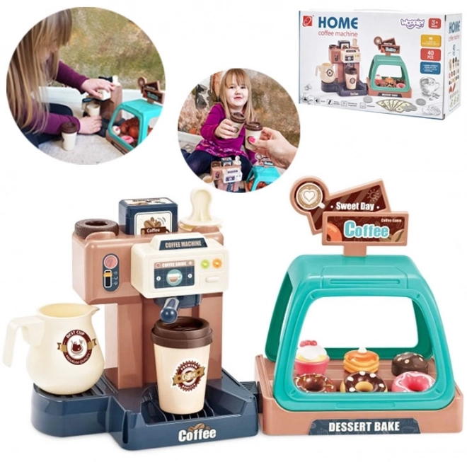 Caffettiera con vetrina per dolci Woopie