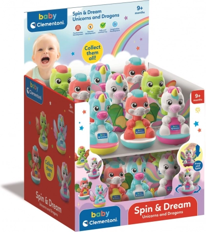 Animaletti magici interattivi BABY CLEMENTONI – drago e unicorno