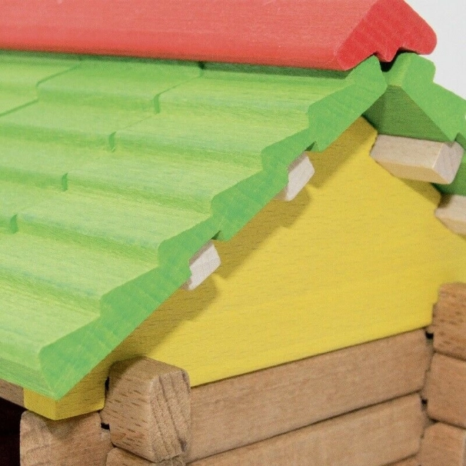 Jeujura Costruzioni in Legno 100 Pezzi