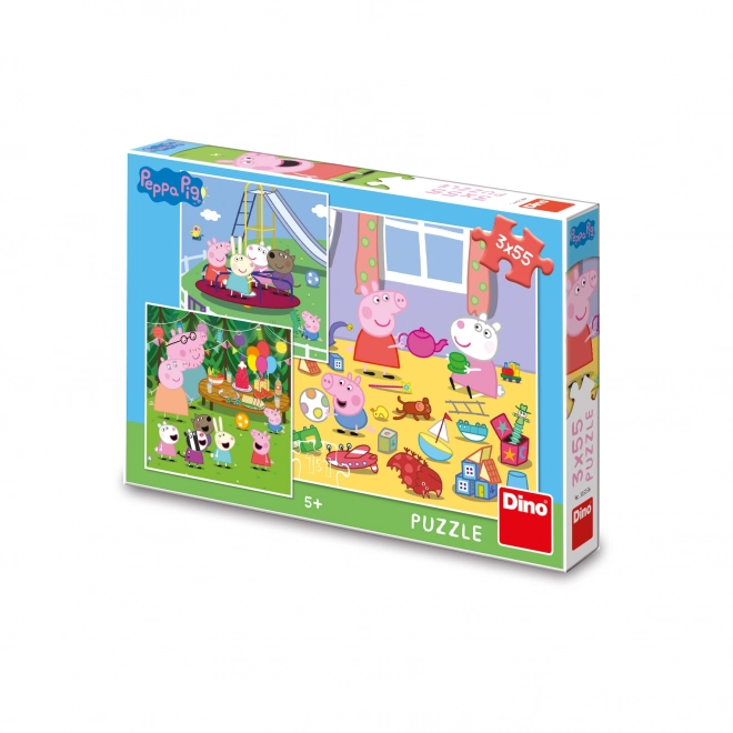 Puzzle Vacanze di Peppa Pig