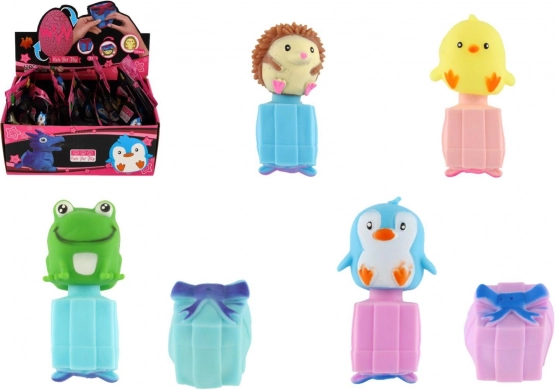 Animaletto in silicone capovolgibile – antistress, assortimento di tipi