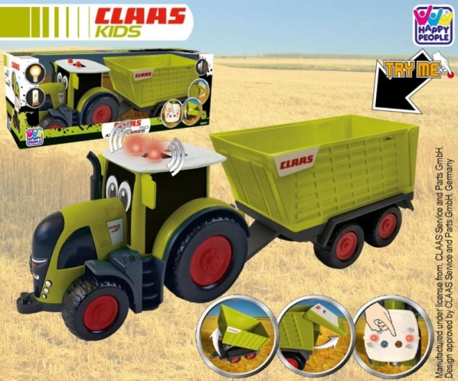 Trattore Claas con Rimorchio