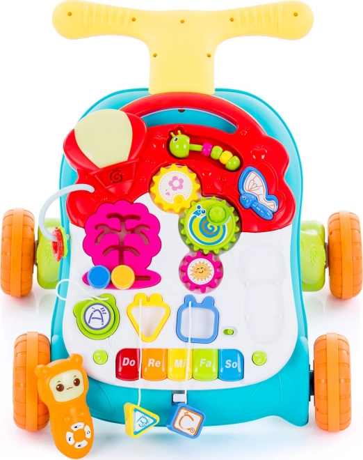 2 in 1: girello e tavolino da gioco