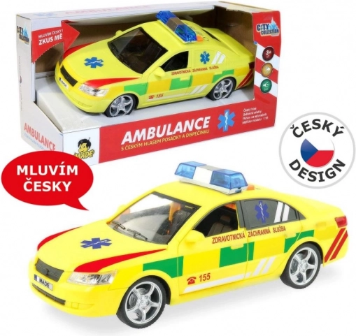 Ambulanza con sirena e suoni 1:16 a retrocarica