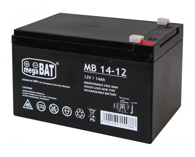 Batteria AGM al Gel per Auto 12V 14Ah