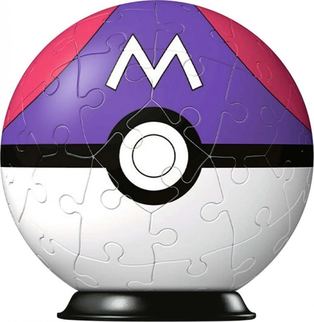 Palla Puzzle 3D 54 Pezzi Master Ball Pokemon