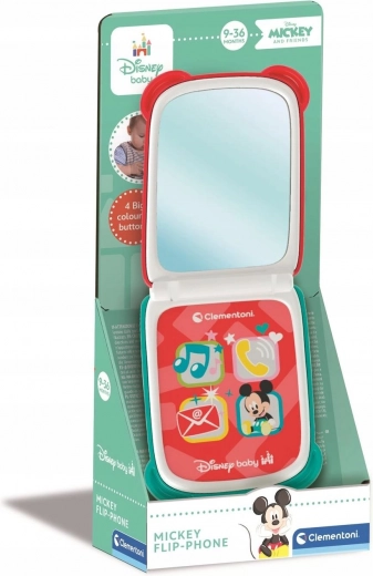 Clementoni Baby Mickey smartphone pieghevole per bambini