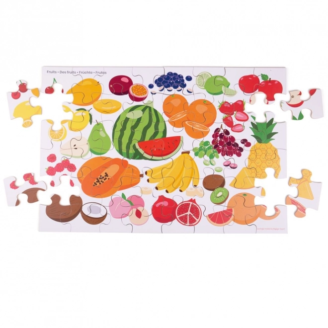 Puzzle da pavimento Frutta Bigjigs Toys