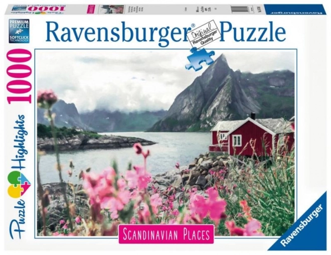 Puzzle 1000 pezzi Casa Scandinava Ravensburger