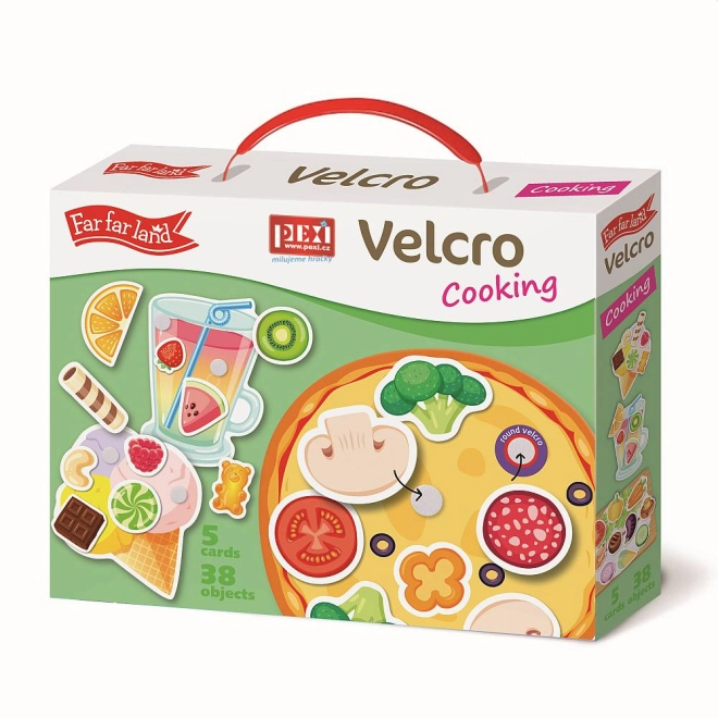 5 carte con velcro