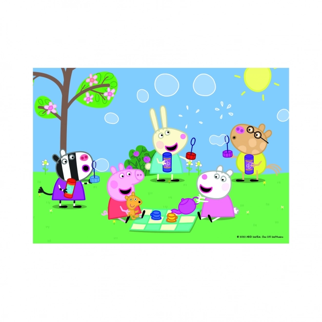 Puzzle Peppa Pig e Amici 2x48 Pezzi DINO