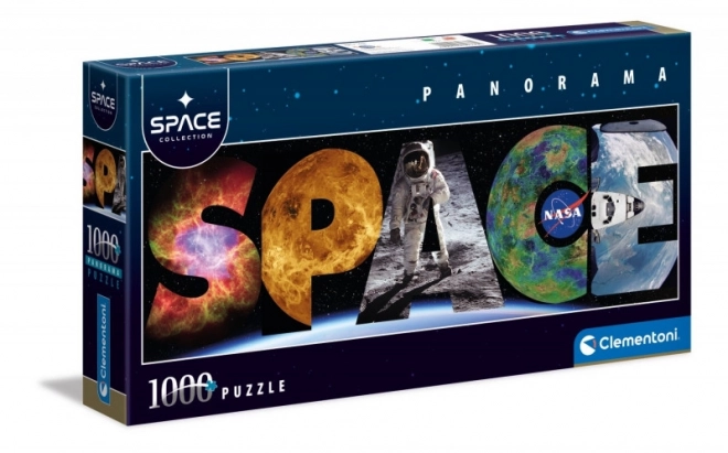 Puzzle panoramic 1000 pezzi NASA di Clementoni