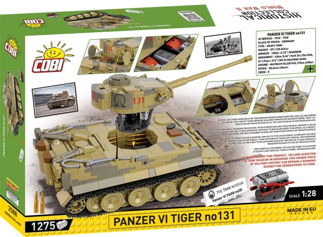 Modello costruibile Panzer VI Tiger no 131