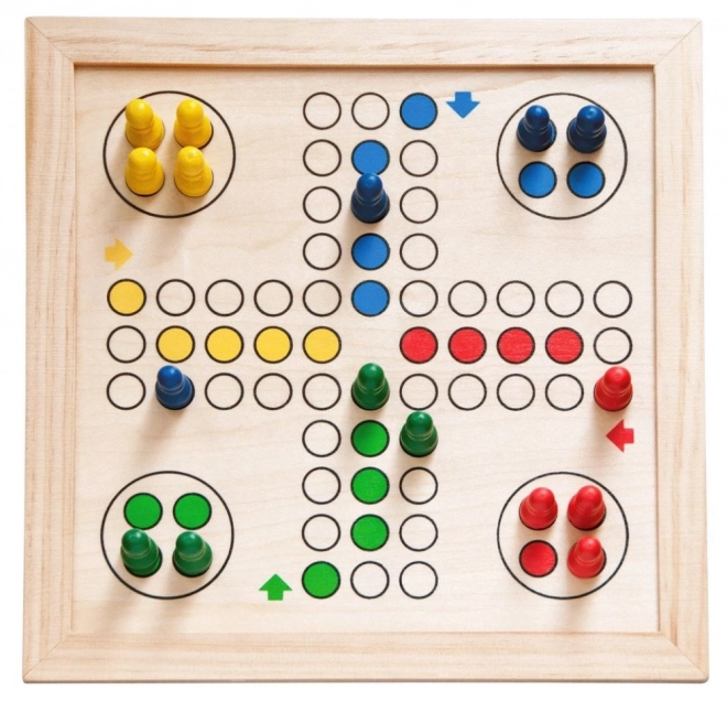 Set di giochi in scatola di legno