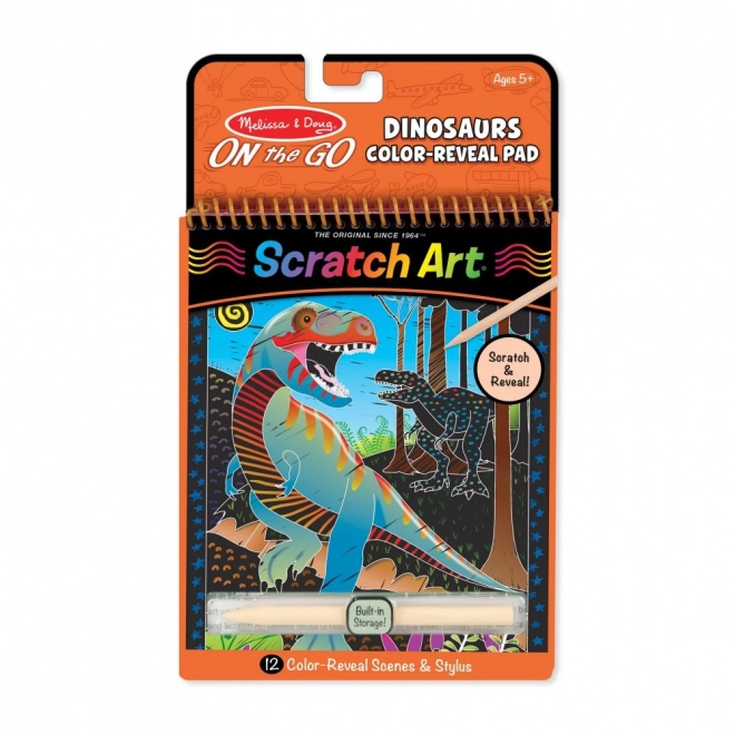 Zdrapka dinosauri Melissa and Doug